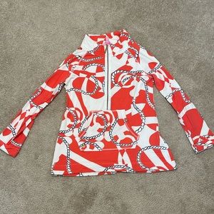 Lilly Pulitzer Half Zip sweatshirt